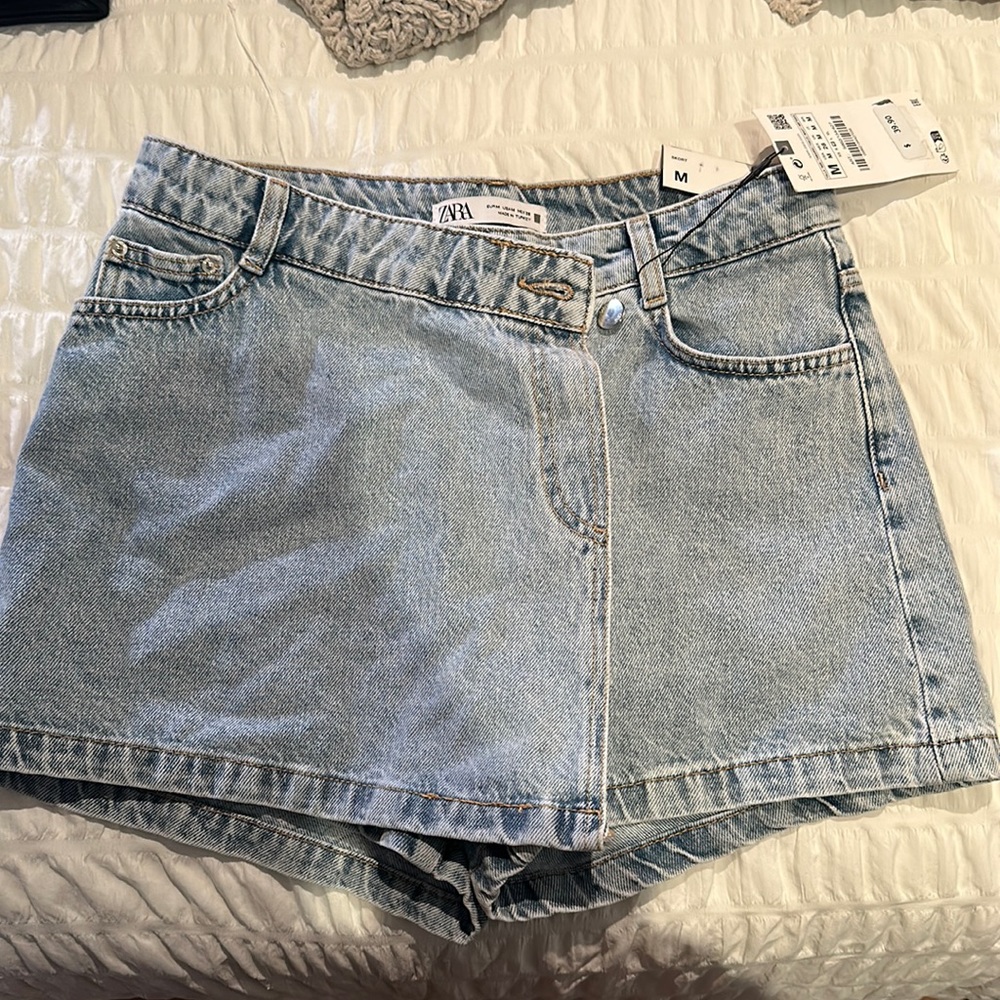 Zara Denim Skort